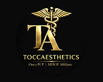 Generic ChatGPT logo draft for TOCC Aesthetics